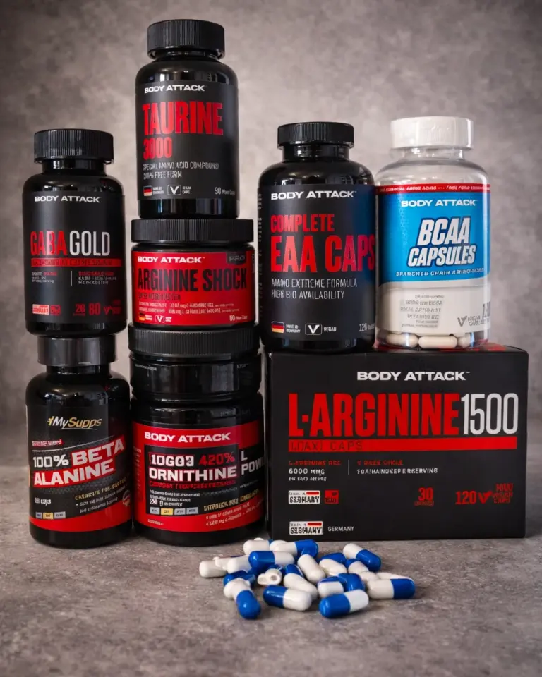 Sportnahrung - Aminosäuren und BCAAS