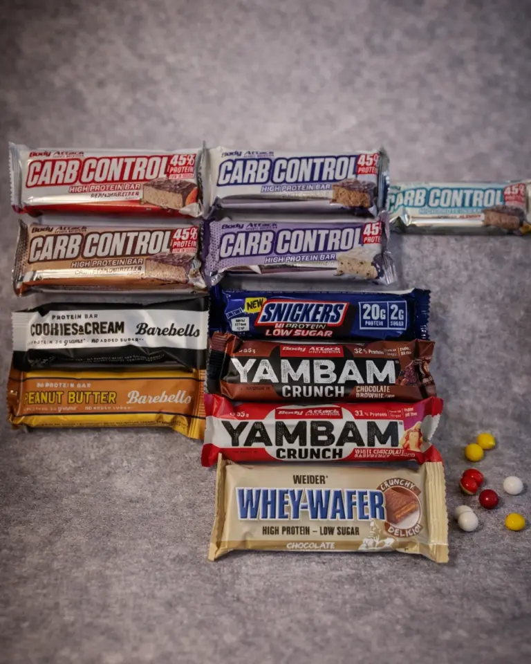 Sportnahrung - Snacks und Riegel