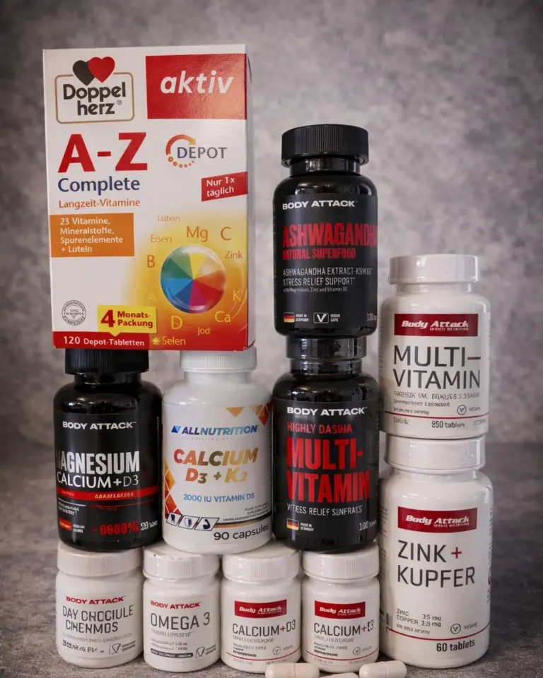 Sportnahrung - Vitamine und Mineralstoffe